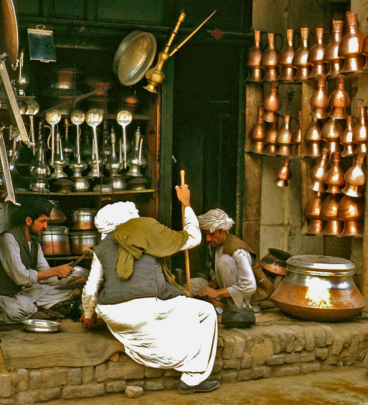 Messingverarbeitung, Herat